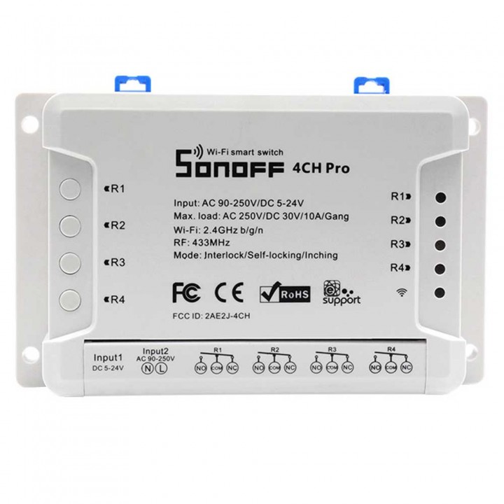 SONOFF 4CHPROR2 4-х канальное Wi-Fi-реле