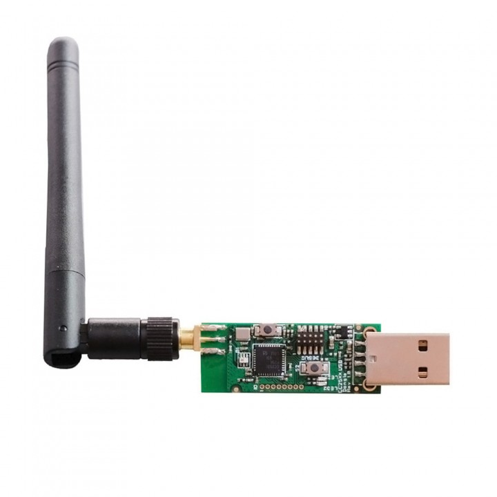 USB Zigbee шлюз на чипе CC2531 без корпуса с внешней антенной поддержка ZigBee2MQTT