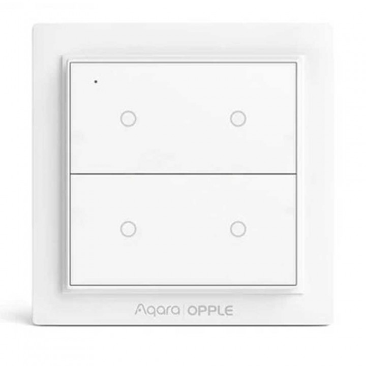 Умный беспроводной выключатель Xiaomi Aqara Opple Smart Switch Apple Homekit Wireless Version 4 кнопки (WXCJKG12LM)