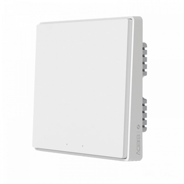 Дистанционный выключатель для Xiaomi Aqara Smart Light Switch D1 (одинарный, без нулевой линии) White (QBKG21LM)