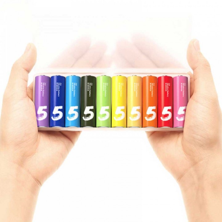 Батарейка Xiaomi AA Rainbow 5, 10 шт.